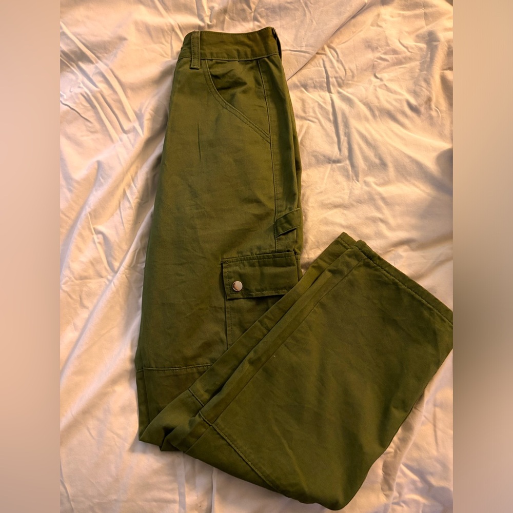 SHEIN GREEN CARGOS